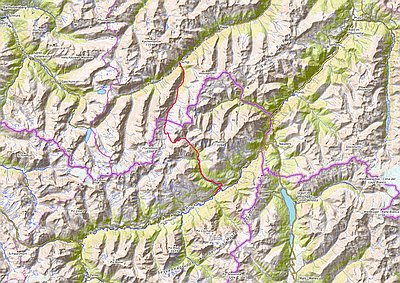 Karte zur Tour